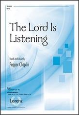 The Lord is Listening SATB choral sheet music cover